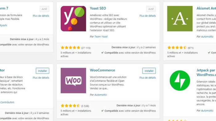 Liste des meilleurs plugins SEO WordPress